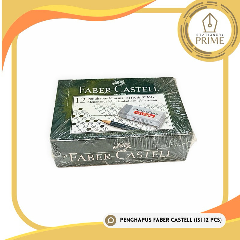 

Penghapus Faber Castell Abu-Abu Khusus SPMB ( 12 pcs )