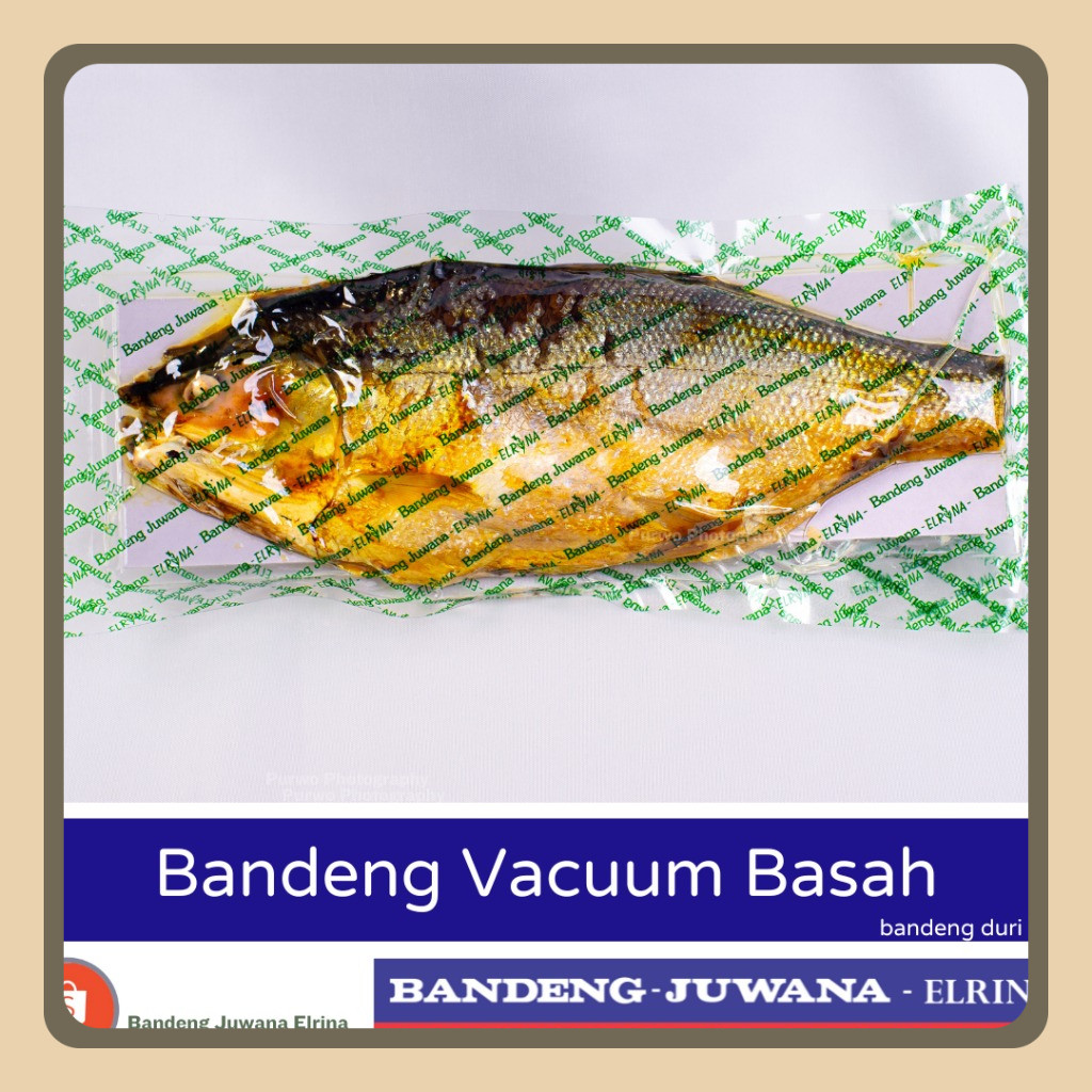 

BJ Elrina Bandeng Vacuum Basah 1Kg (tahan 5 Hari) Merek Bandeng Juwana Elrina