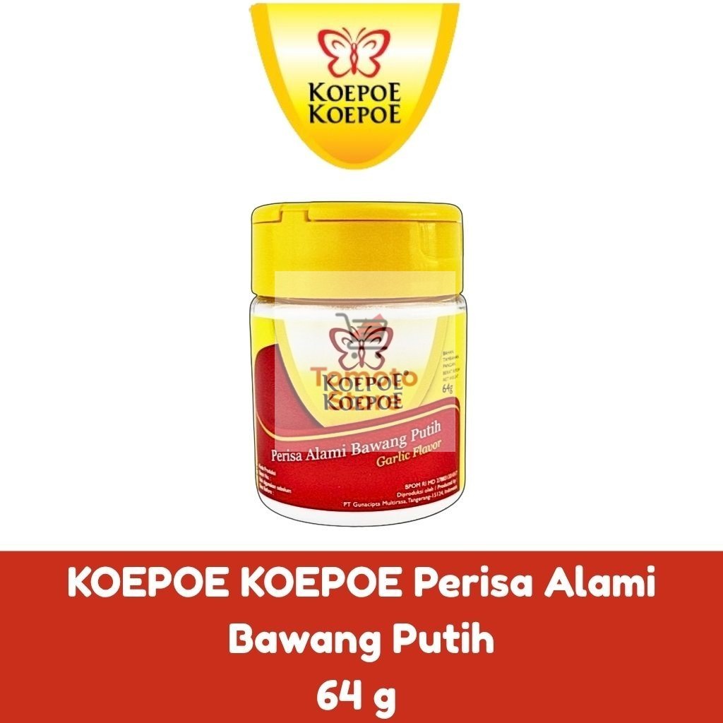 

✨ TOMOTOSTORE ✨ KOEPOE KOEPOE Perisa Alami Bawang Putih / Garlic Flavor