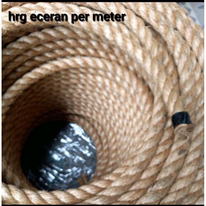 

tali tambang 24mm 26mm per meter manila goni dadung tampar kapal