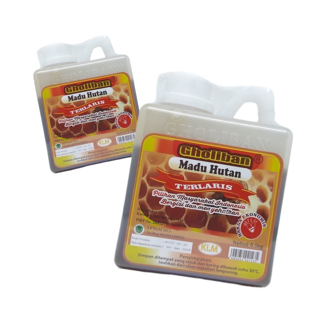 

GHOLIBAN - Madu Hutan Kalimantan KLM 100% Asli 500gr