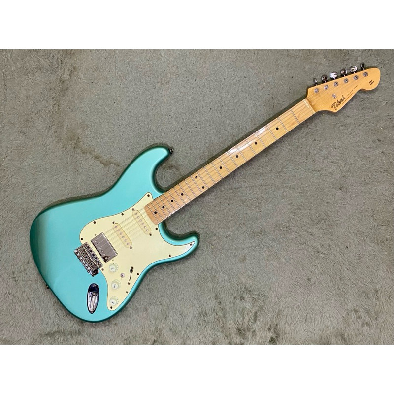 Gitar Tokai AST 52 SH Original Ocean Turquoise Metalic Maple Stratocaster Model