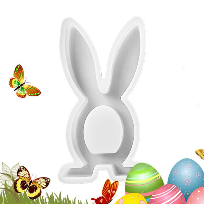

Rabbit Candle Mold Soap Making Molds Bunny Moulds Gypsum Candle Mould Epoxy Casting Molds For Easter Home Decor