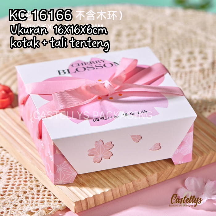 

Kotak Kue KC16166 Hamper Suvernir Box Kue Mooncake Pia Mochi Nastar Kuker Snack Bolu Puding dll