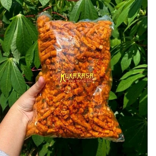 

500 Gram Basreng Pedas Gurih Extra Daun Jeruk Renyah Kriuk 500 Gram Cemilan Snack Basreng [ Kukarasa snack ] PROMO