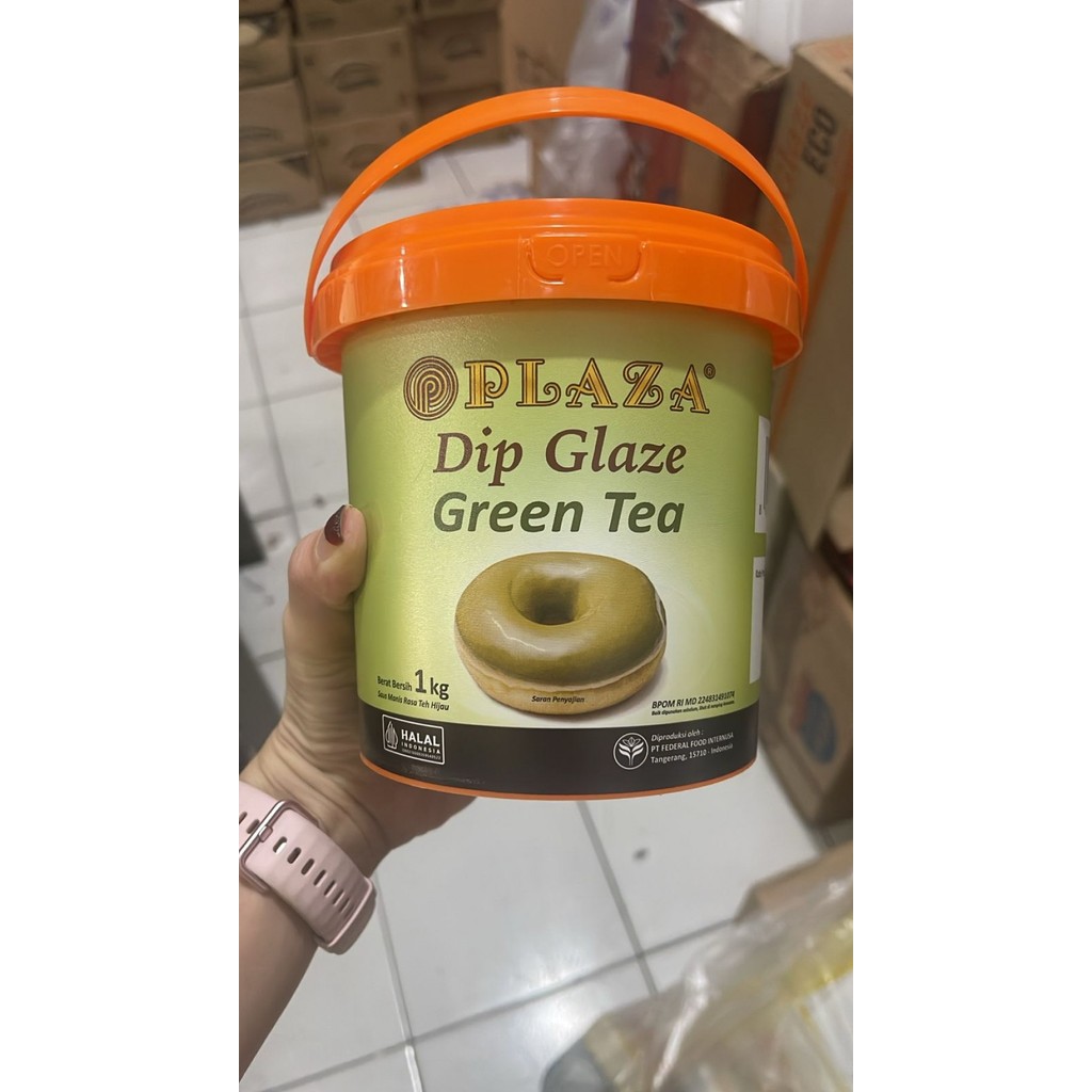 

plaza glaze greentea 1kg