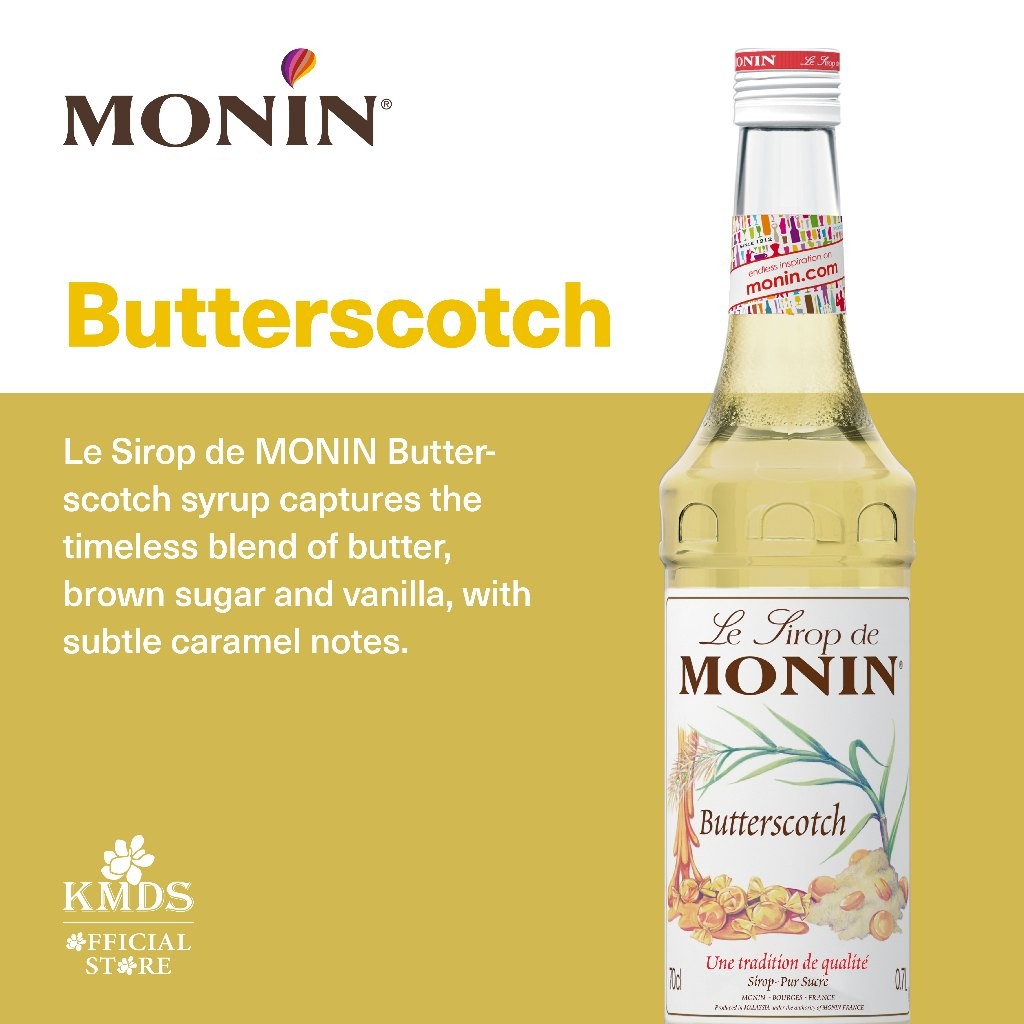 

MONIN Butterscotch syrup 70 CL 700 ML