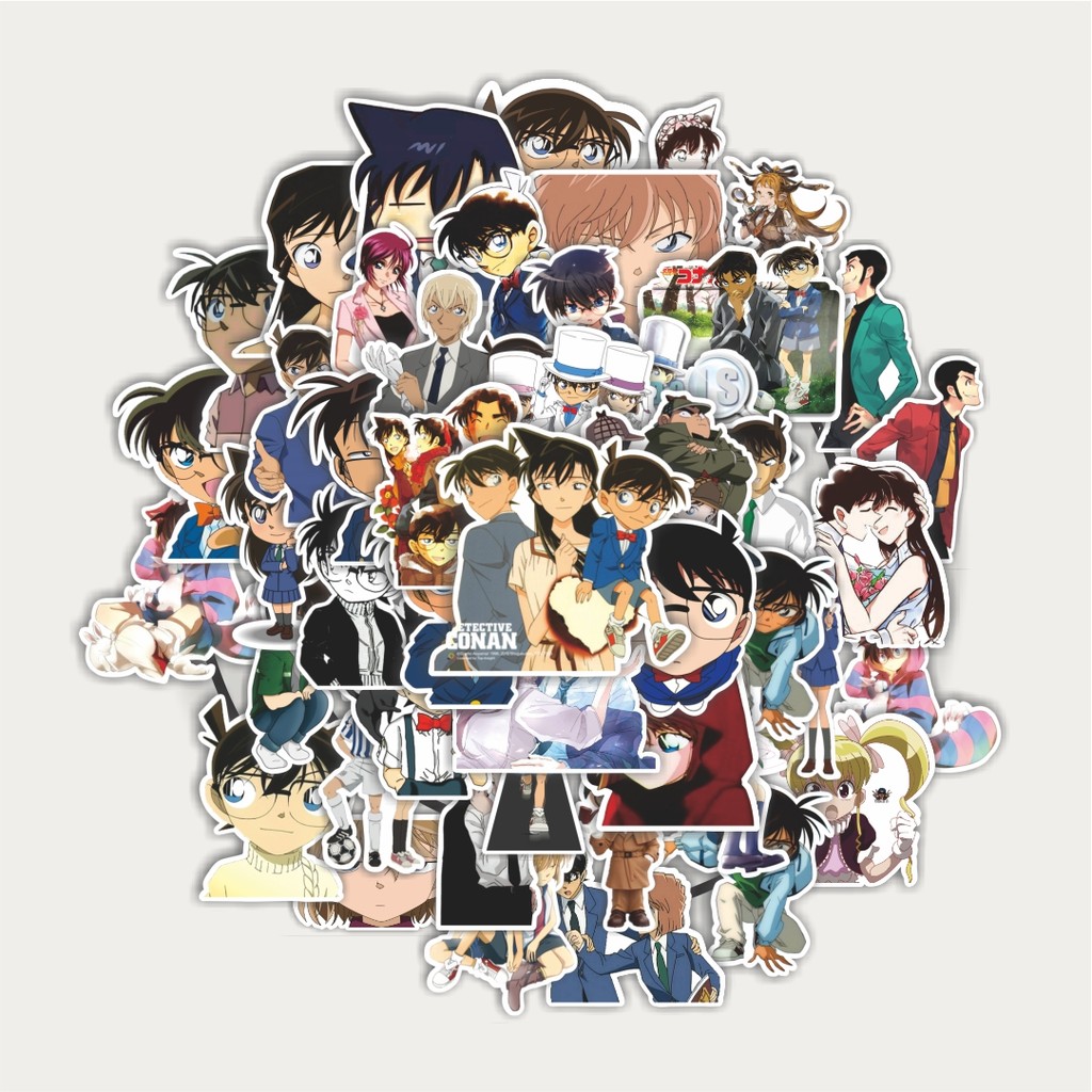 

Sticker Pack Sticker Anime Case Closed (DC) | Sticker TUMBLR | Stiker LAPTOP KOPER HELM