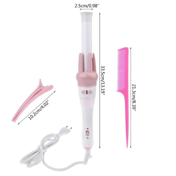 R P e COD Catokan Curly Rambut Keriting Otomatis Keramik Vivid & Vogue Automatic Hair Curler Auto Sp