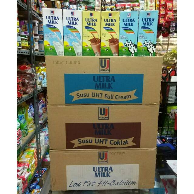 

Susu Ultra Milk UHT 250ml (1dus = 24pc) Gojek Only