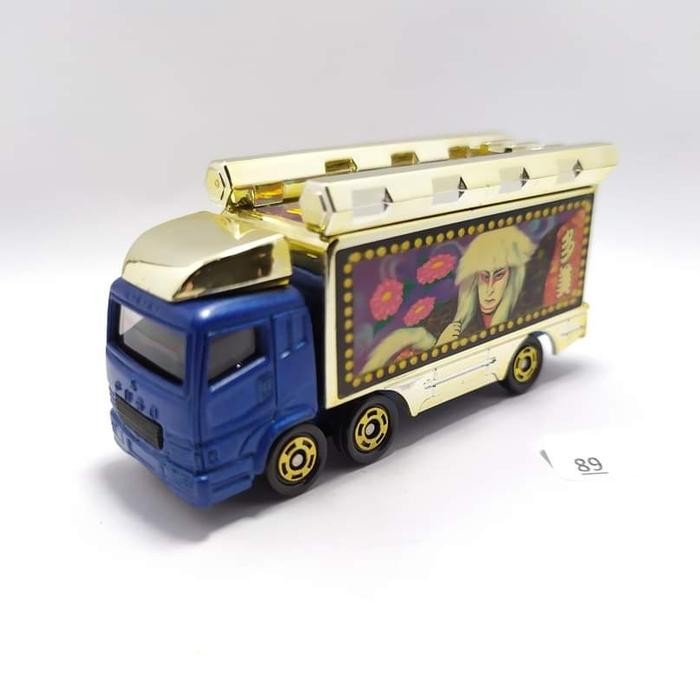 Tomica Mitsubishi Truck Fuso Dekotora Biru Ex Gif Set Diecast Loose Miniatur