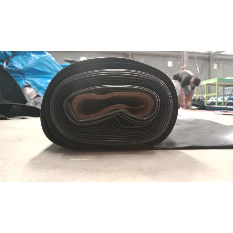 Terpal Lembaran Hdpe Geomembran 500 Mikron ukuran 6m x 7m