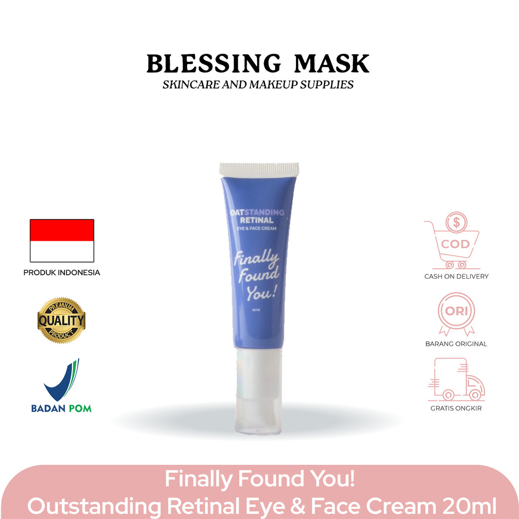 Finally Found You OATstanding Retinal 20ml Eye Face Cream