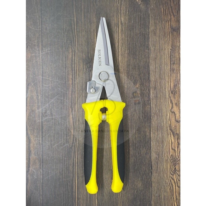 SOLIGEN Gunting Baja Ringan SOLIGEN SLM08 / Gunting Holo Soligen SLM08