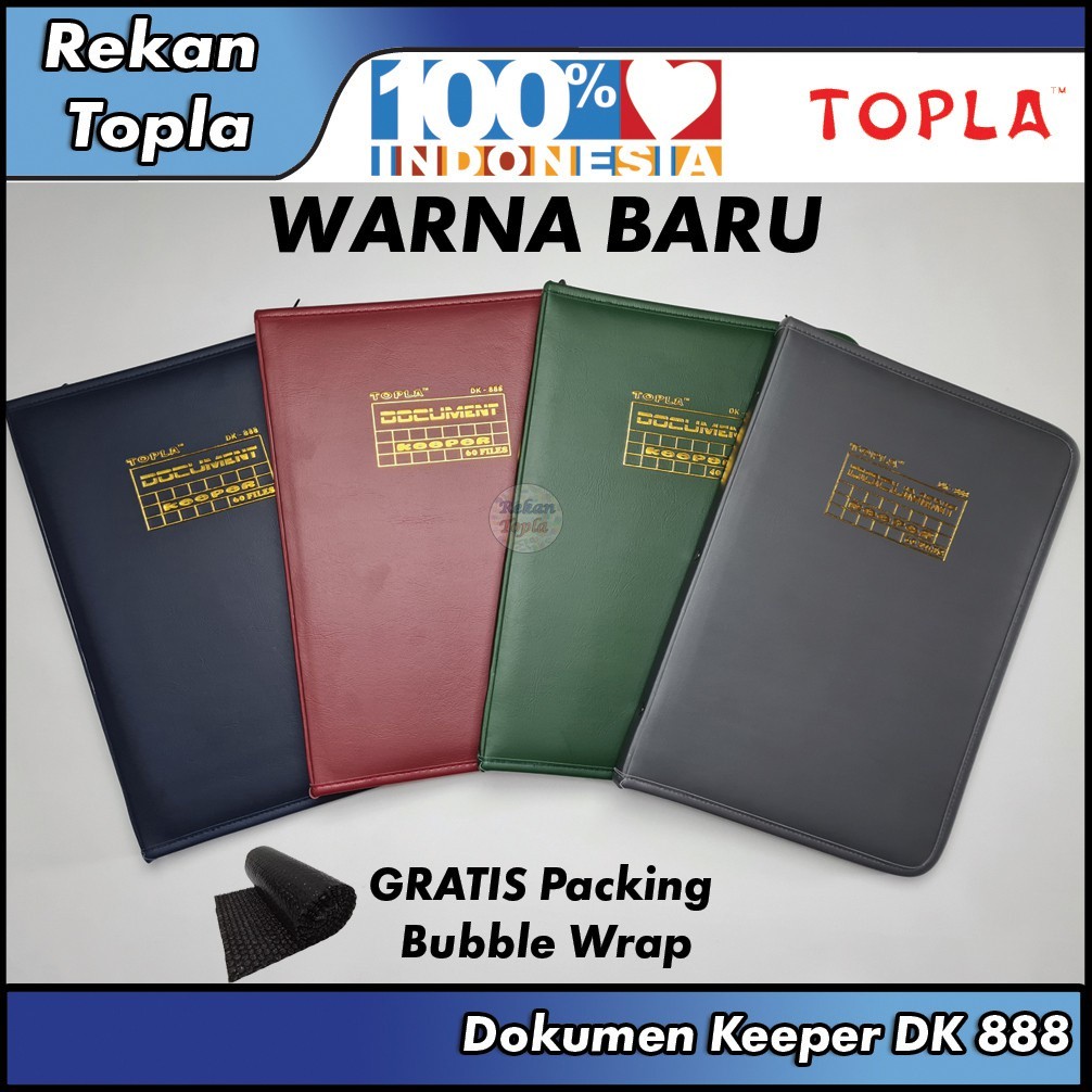 

Map Dokumen Ijazah Folio / Dokumen Keeper F4 / Map Reseleting Folio / Document Keeper / Topla