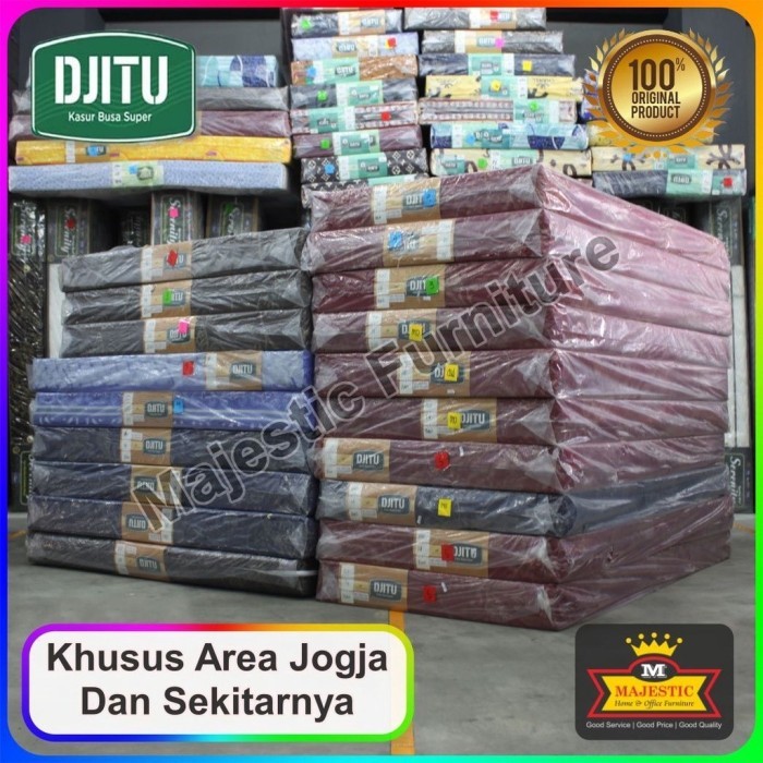 Kasur Busa Djitu Standard - 80/90/100/120/140/160/180 - Tebal 14cm (Jogja) - 80 x 200