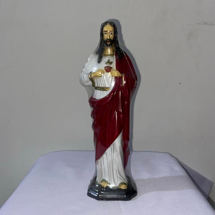 Patung Yesus Hati Kudus 25cm