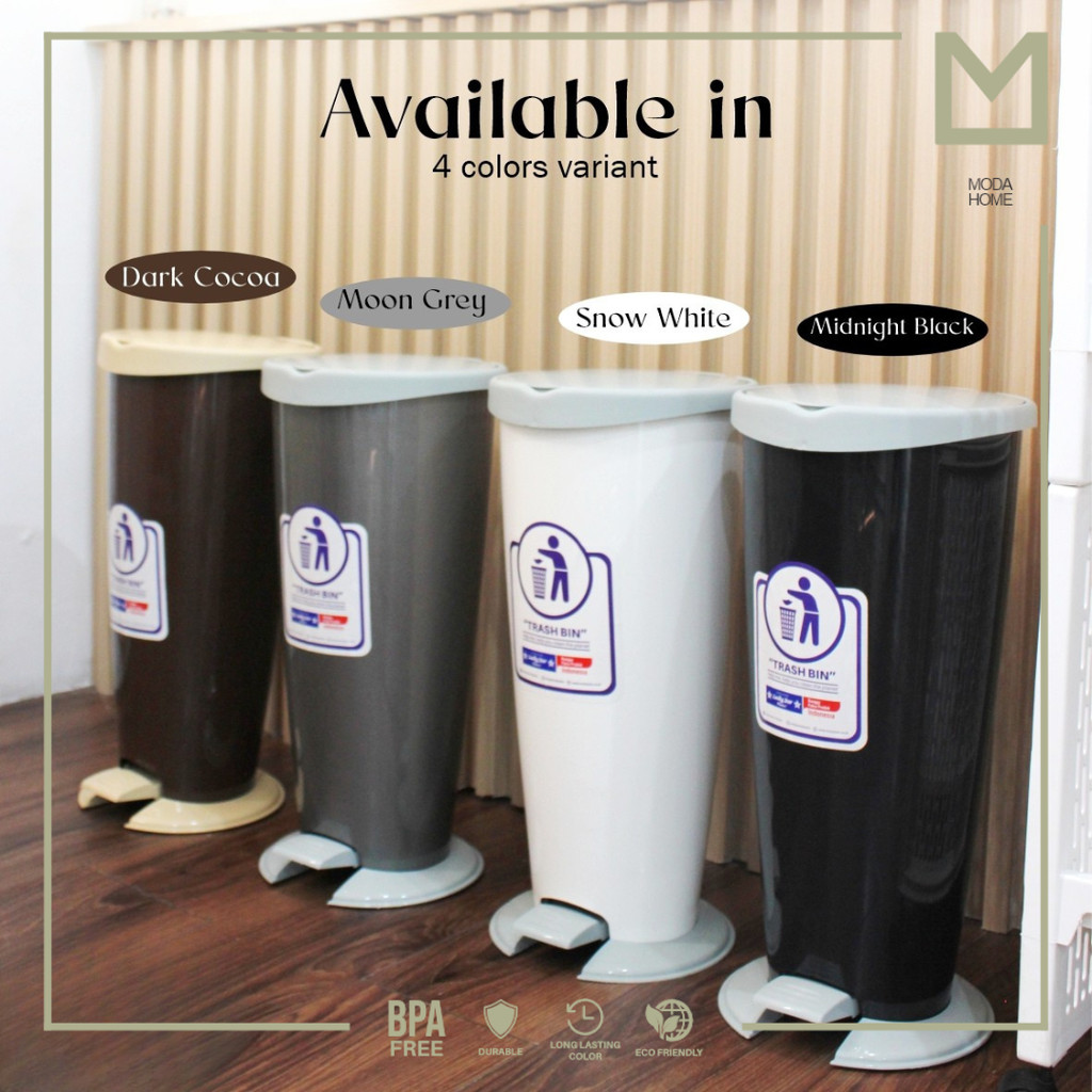 TONG SAMPAH PLASTIK/TONG SAMPAH INJAK/TONG SAMPAH INJAK SKYLON 3669-P