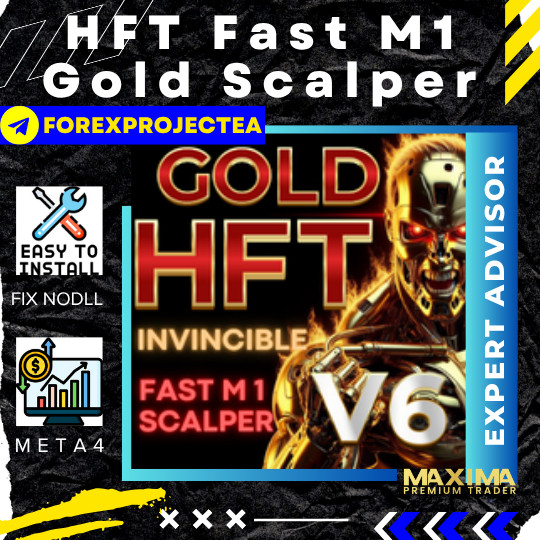Expert Advisor Robot Trading MT4 HFT Fast M1 Gold Scalper V6 EA V6.4 - NODLL