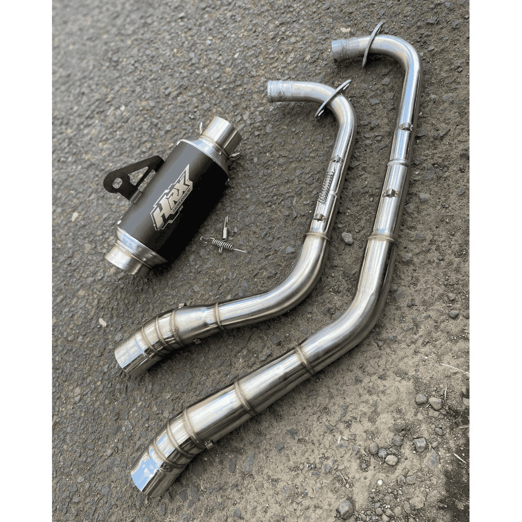 Knalpot Jupiter Z Z1 Vega R ZR Supra Fit X 100 110 125 Fullset Original HRX Gp Pro Black Pendek Blad