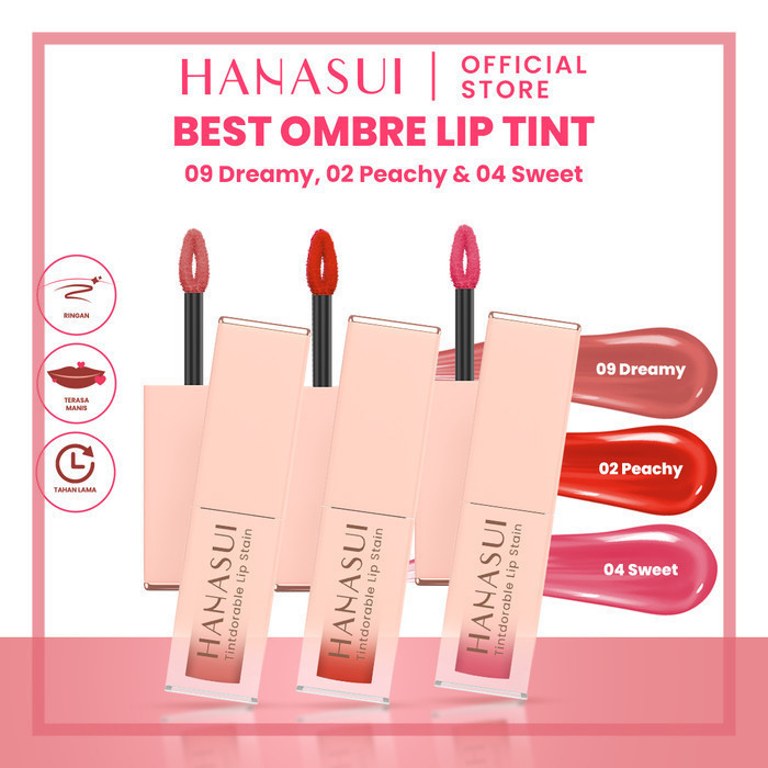 Hanasui Best Ombre Lip Tint Bundling