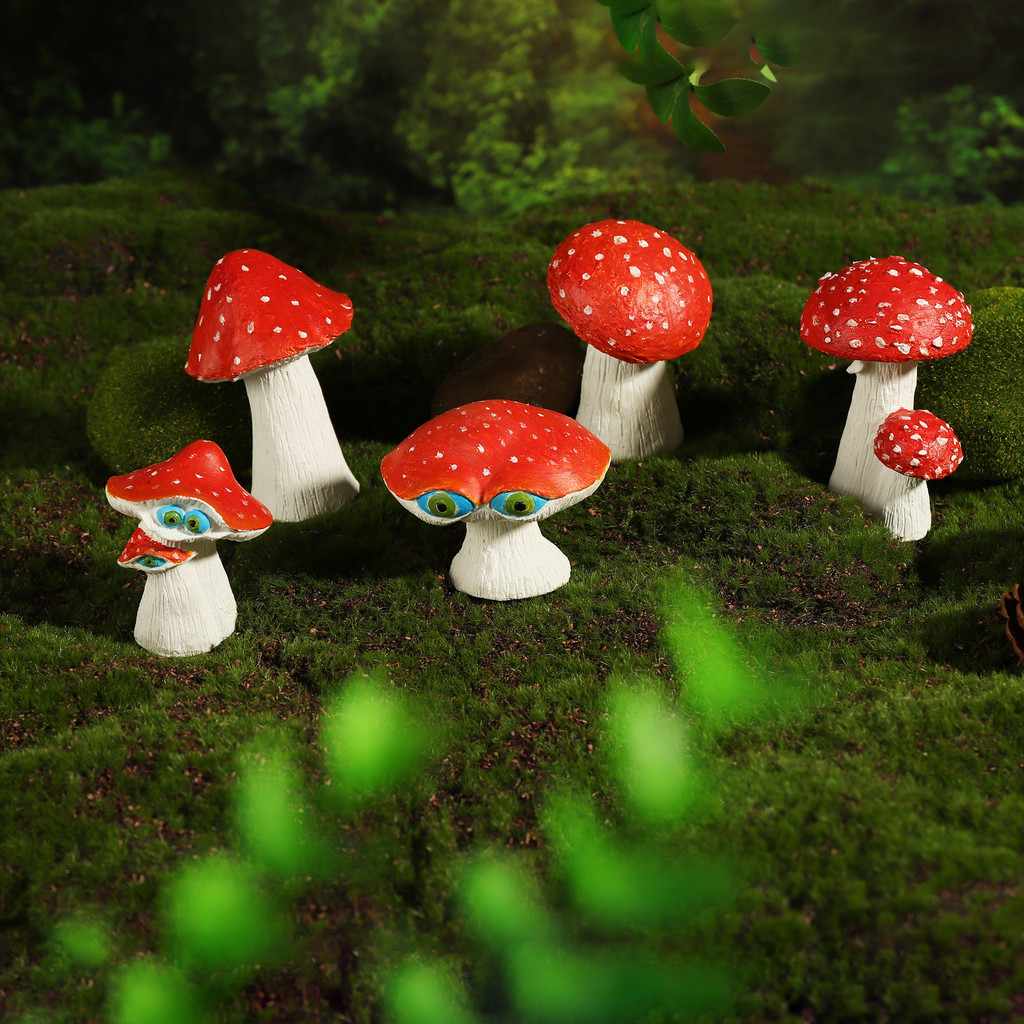 

Mushrooms Silicone Candle Mold 5 Styles Toadstools Soap Polymer Clay Casting Silicone Mold Perfect Festival Gift Home Decoration