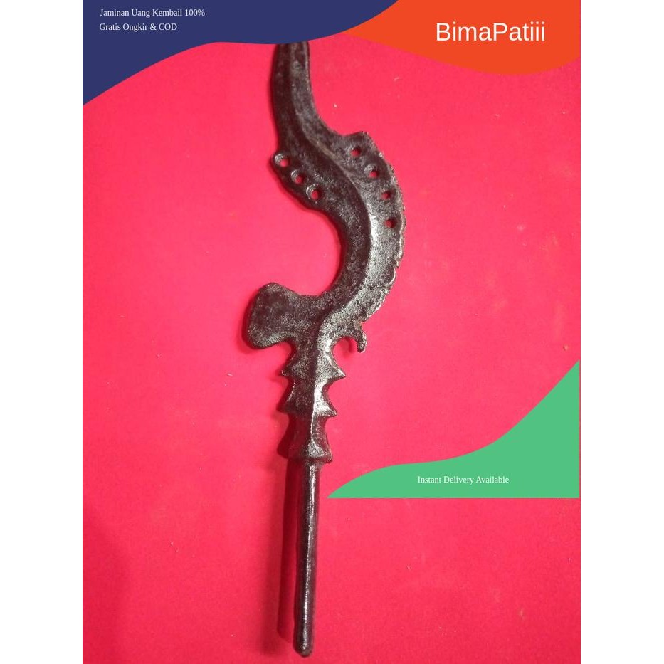 kujang sepuh  dari era majapahit termurah dari wesi aji sepuh majapahit bkj Keris sengkelat majapahi