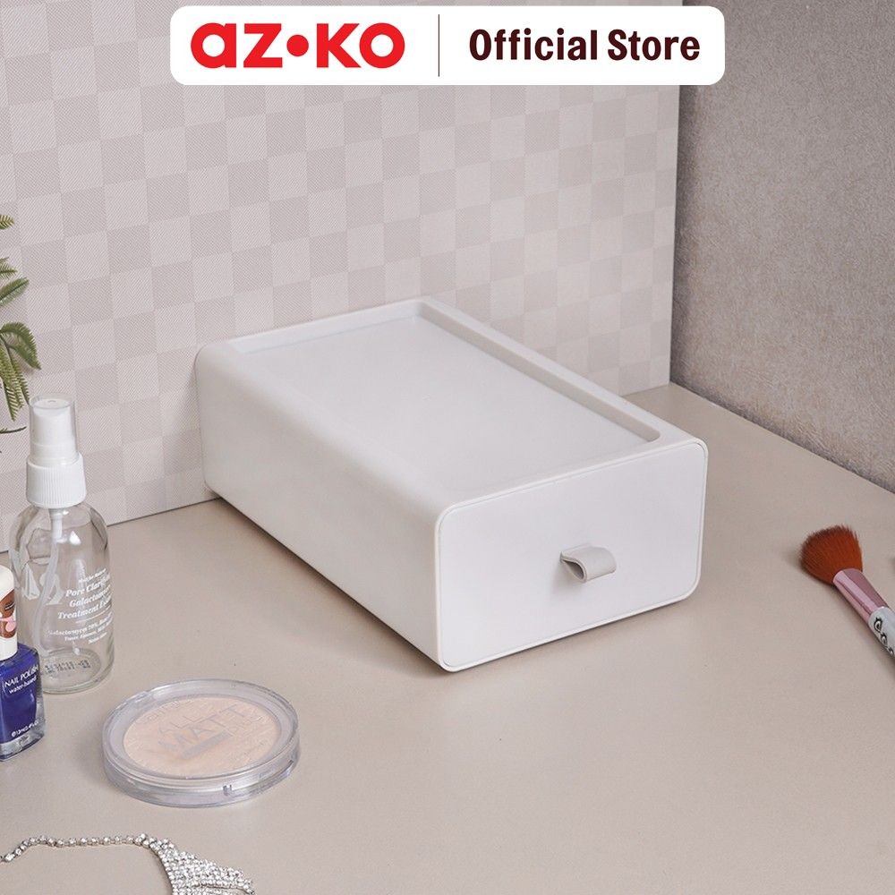 AZKO Stora Laci Penyimpanan Modular A Drawer Storage Desk Mini Drawer Tempat Organizer Wadah Simpan 