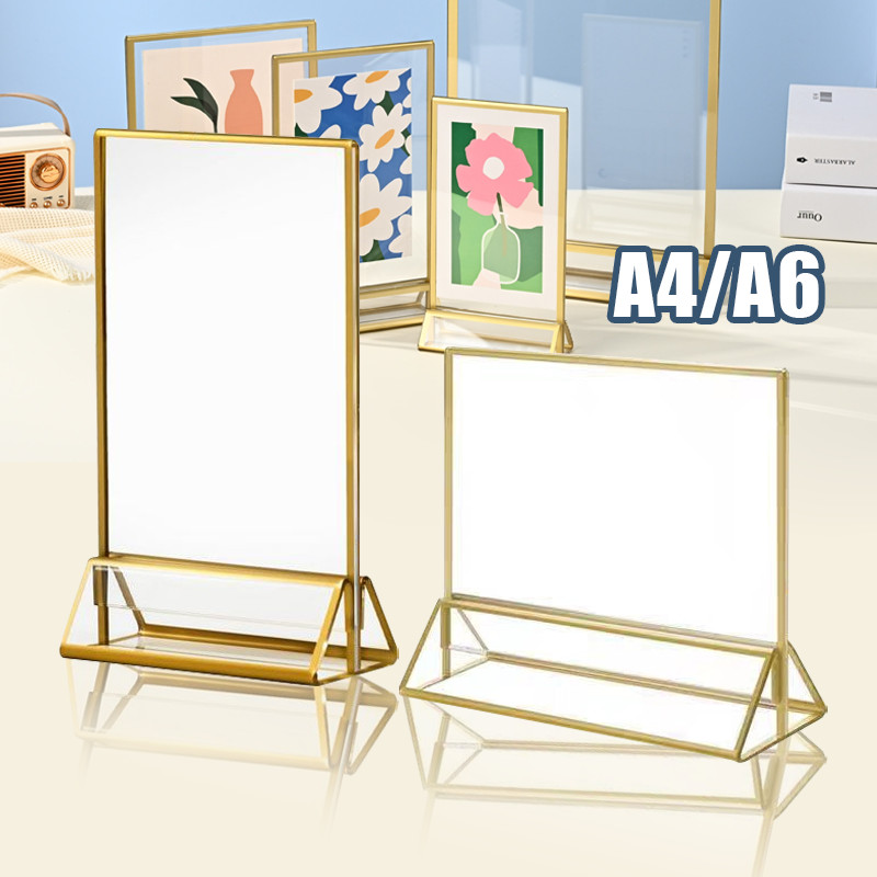 

Tempat Brosur Akrilik Tent Card Acrylic A4 A6 Akrilik Tent Card Holder Portrait T Tempat Display BROSUR