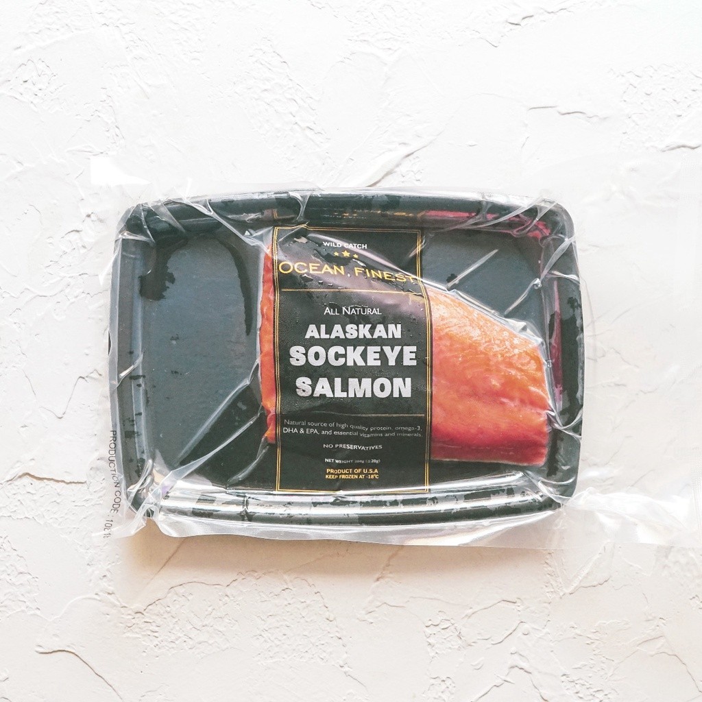 

Wild Caught Alaskan Sockeye Salmon 200gr - Ikan Salmon Premium, High Protein, untuk Diet Sehat