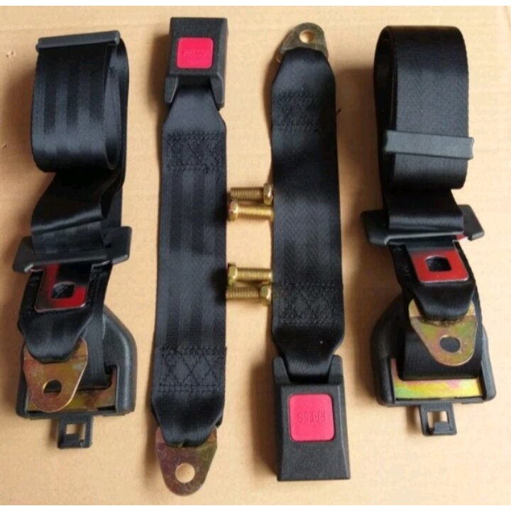 sabuk pengaman mobil safety seat belt manual 3 point untuk mobil kijang