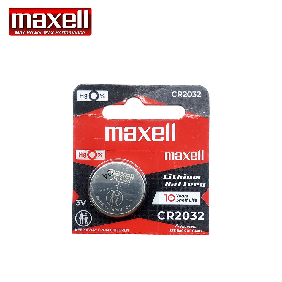 Baterai Maxell CR2032 Lithium 3V