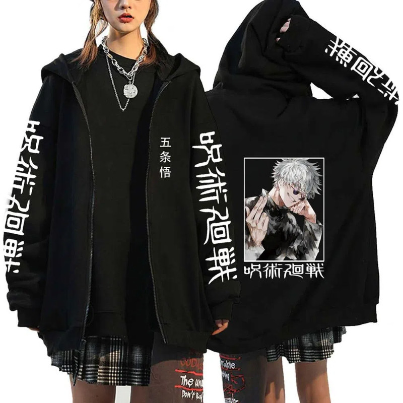 Jaket Jujutsu Kaisen Gojou Satoru Print
