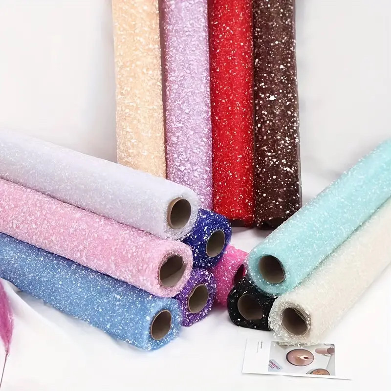 

Ready [ 1 ROLL ] Kain Mesh Tile Salju / Buket Bunga Flower Wrapping Snow Polynet Jaring Jala Snowy Tulle terbaru