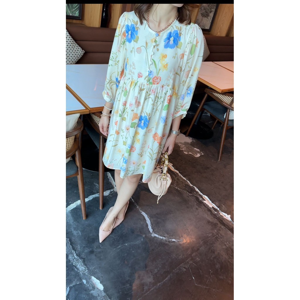 HAKANA River dress- dress wanita