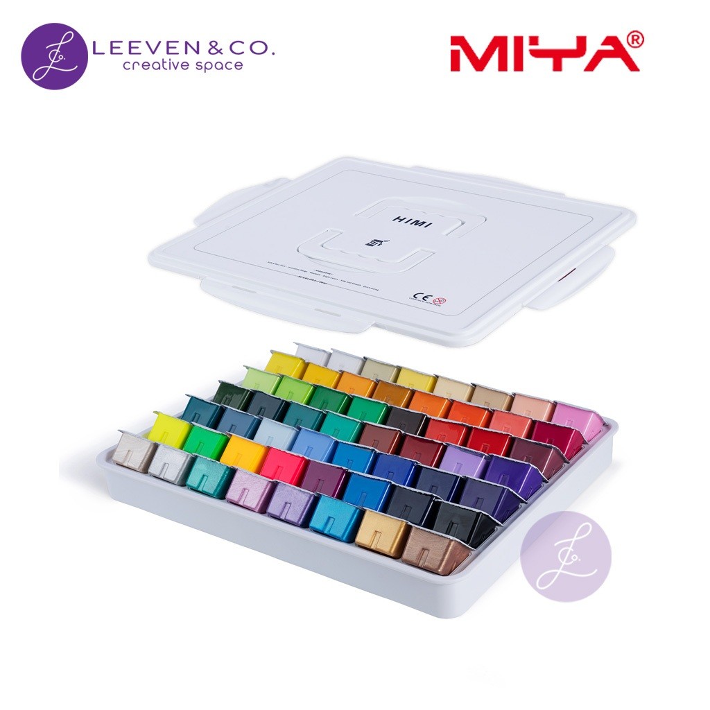 

HIMI MIYA GOUACHE 30ML/56CLR + METALLIC COLORS + NEON COLORS RANDOM COLOR CASE