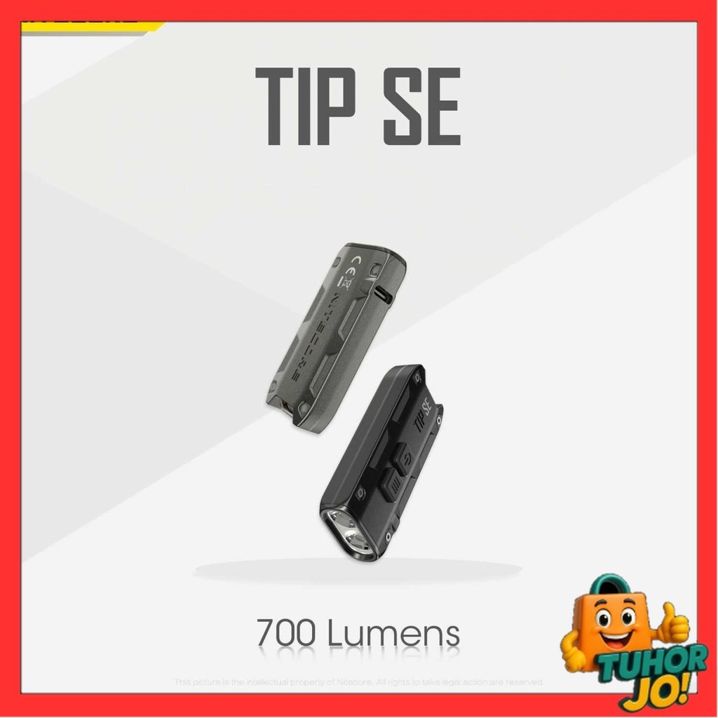 NITECORE Senter LED 2 OSRAM P8 700 Lumens - TIP SE