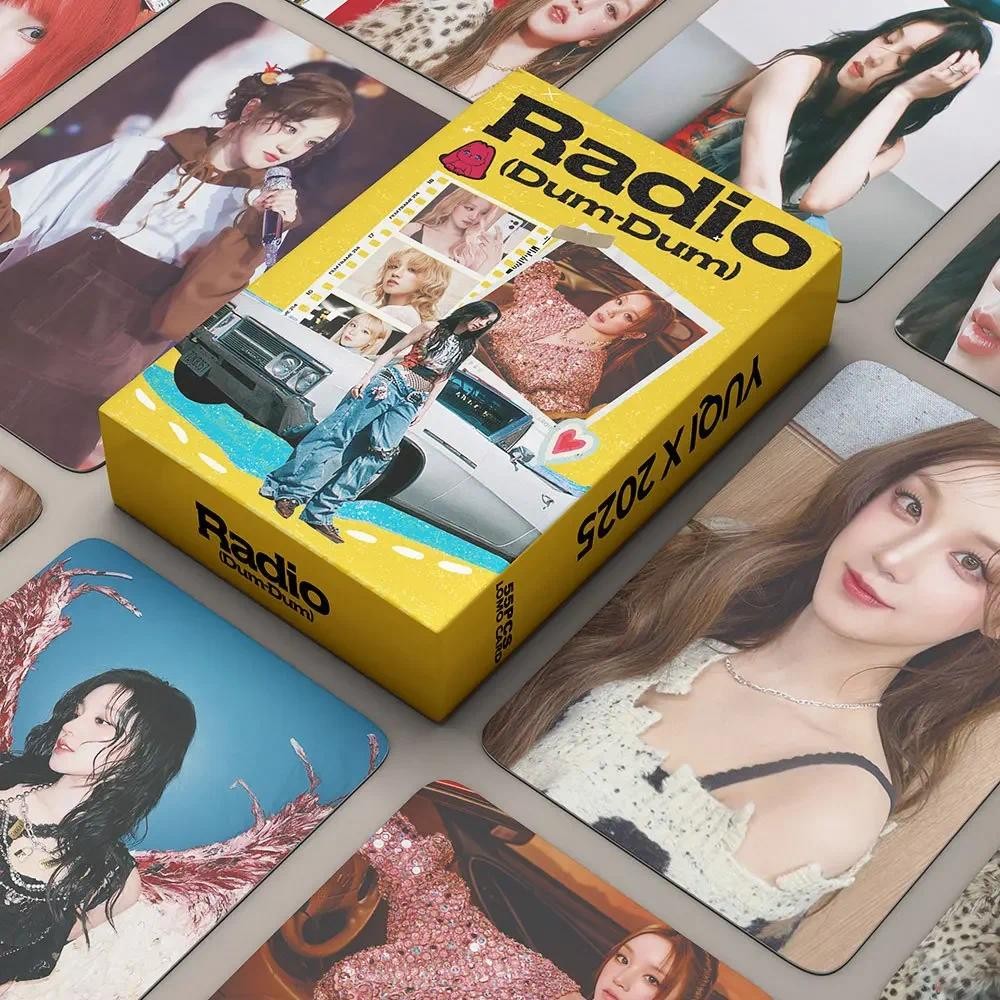 

55Pcs/Set KPOP(G)I-DLE YUQI New Pattern Photo Song Yuqi Single Radio Album Support Lomo Card Postcard GIDLE Girl Collection Gift