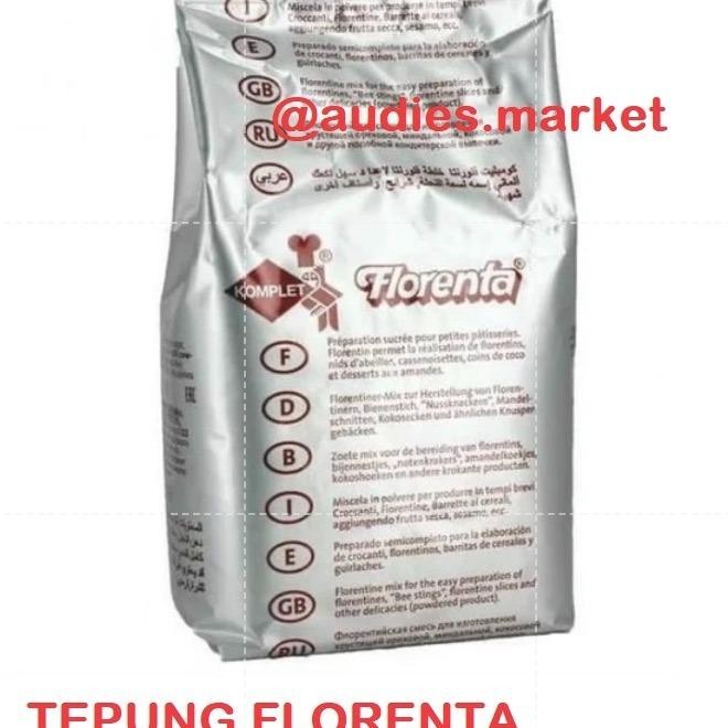 

Tepung Florenta / Bahan FLORENTINE COOKIES Satuan Ecer Pilih - TEPUNG FLORENTA 500G