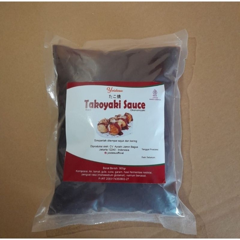 

Takoyaki Sauce 900gr Halal