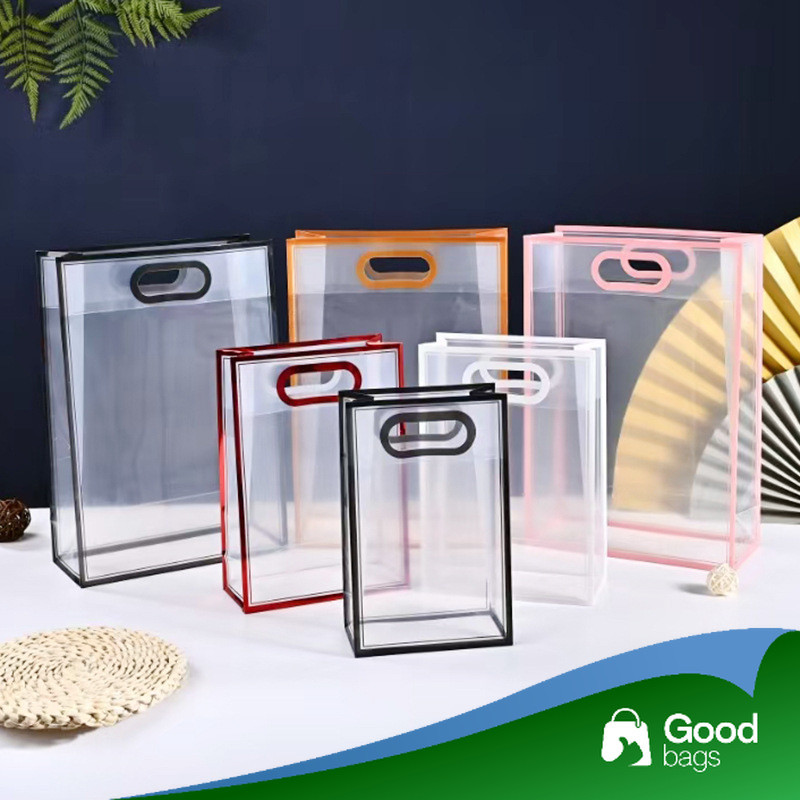 

Tas Mika Doff Transparan / Tote Bag Ulang Tahun / Tas hampers Ultah / Tas Mika PVC Doff I OAT12-OAT15