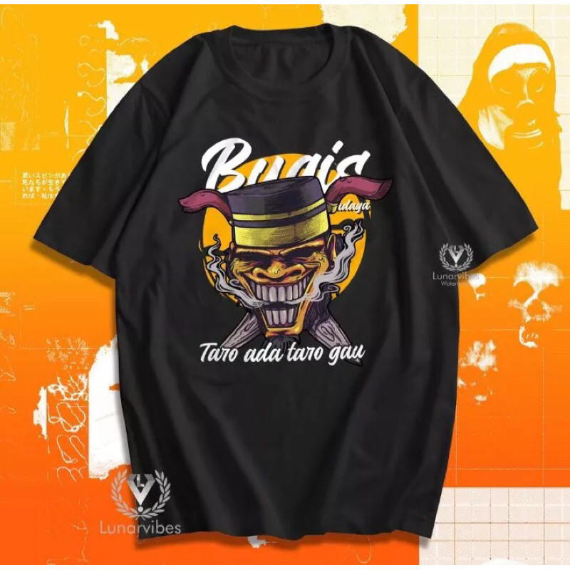 Kaos Bugis Taro Ada Taro Gau / Kaos distro Pria / Kaos Pria