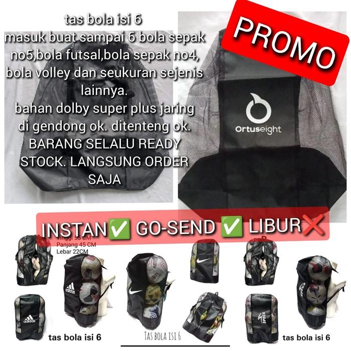 tas bola isi 6 - SPCS     Terlaris