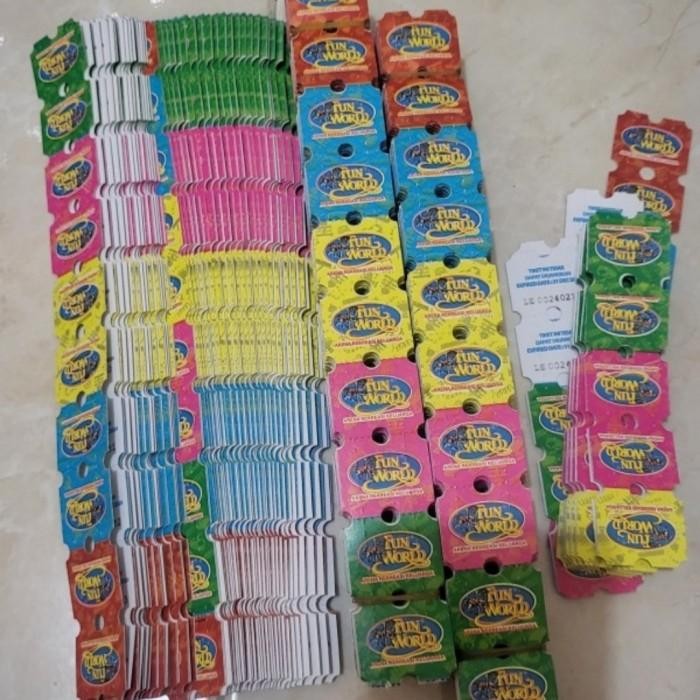 Tiket Fun World Ticket Funworld per 1000