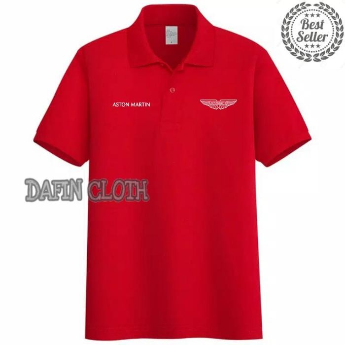 Polo shirt Kaos Kerah Pria Mobil Aston Martin Kaos Mobil Polo Mobil Kaos Big Size Polo Big Size -
