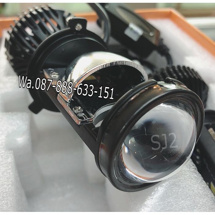 Bohlam h4 led proyektor projector sangat terang lampu mobil projie