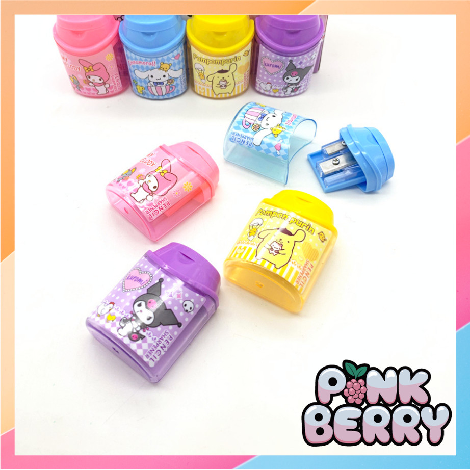 

PINK BERRY S6398 Pencil Sharpener Motif Karakter Rautan Pensil Unik Lucu Alat Sekolah Peraut Pensil Anak