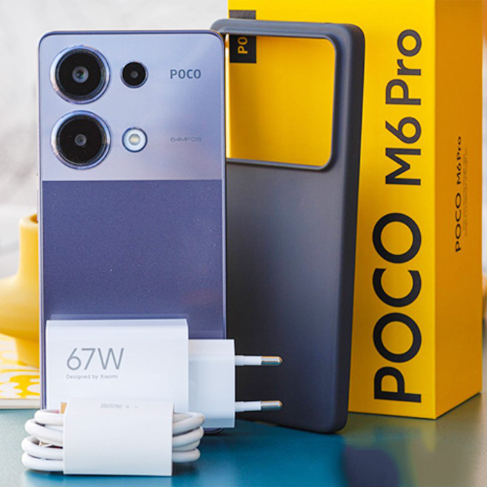 Xiaomi Poco M6 Pro 4G | 5G Ram 8 Rom 256GB  Second Resmi