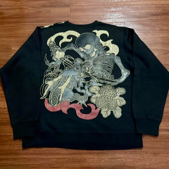 Sweater Crewneck Strange Heaven Japan Black SUPER RARE - Size L