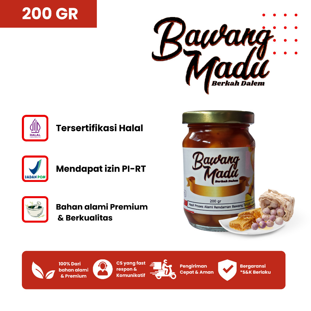 

Bawang Madu Berkah Dalem | BAWANG LANANG MADU HUTAN | obat Kolestrol 250Gr